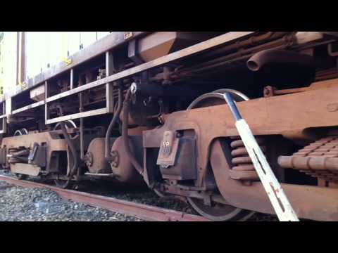 Y Class 135 moans on siding after reopen after 20 years.