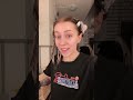 Woman Is Bleaching Her Hair And Goes From Black Box Dye To Blonde
