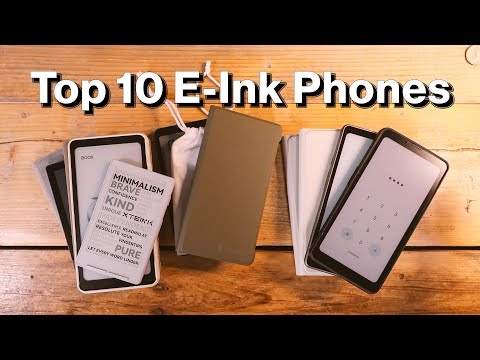Ranking the Top 10 E-Ink Phones!