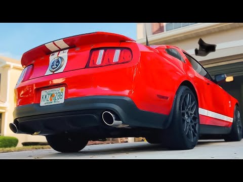2012 Shelby GT500: Borla ATAK Axleback Installation