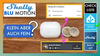 Shelly Bluetooth Bewegungsmelder im Test - Anleitung für die Shelly App & Home Assistant