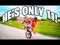 Giving An 11 Year Old My CRF150R Braap Vlogs