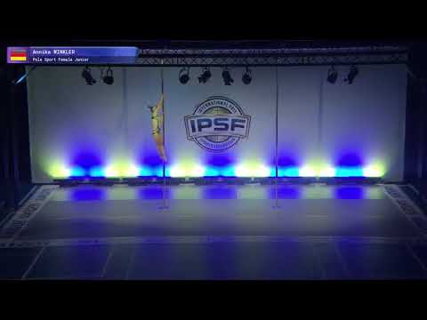 2017 World Pole Sport Junior Finals Annika Winkler of Germany
