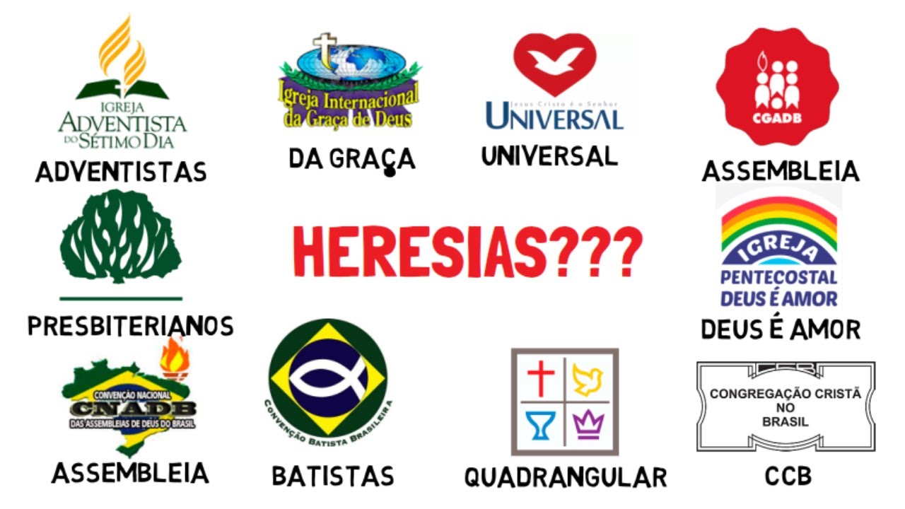 Doutrinas mais POLÊMICAS das MAIORES DENOMINAÇÕES do Brasil | Parte 1