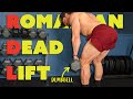 Dumbbell Romanian Deadlift Exercise Tutorial | Superior Strength In Your Posterior Parts