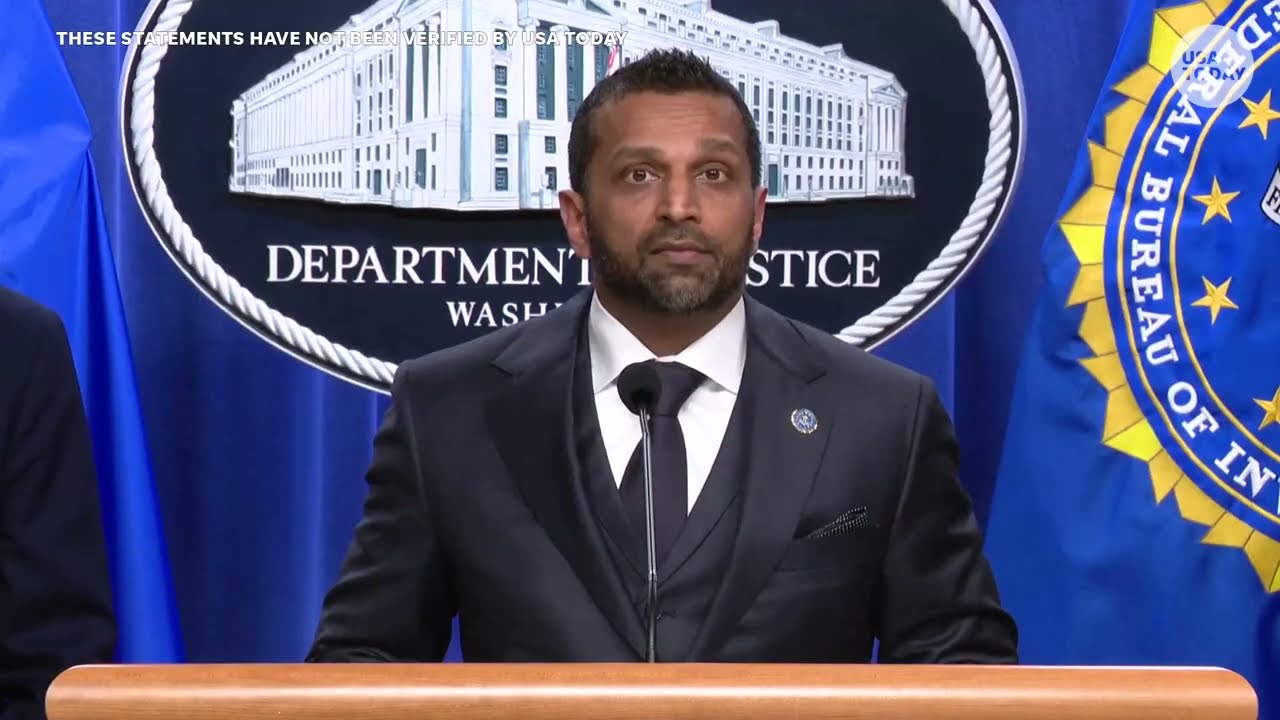 James Comey indictment DOJ press conference: Blanche, Patel lay out charges for '8647' post