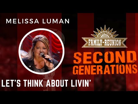 Melissa Luman sings "Let's Think About Livin'"