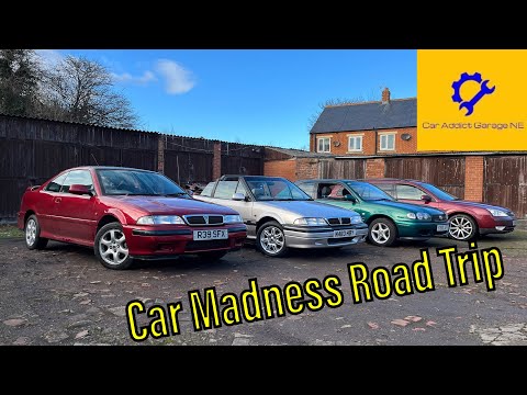 Thumbnail for Car Madness Road Trip | Rover Tomcat | Rover 200 R8 Convertible |Toyota Corolla E11 | Ford Mondeo V6 by Rover 200