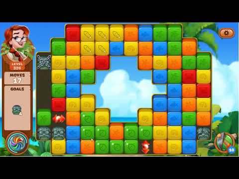 Lost Island Blast Adventure Level 326 - No Boosters