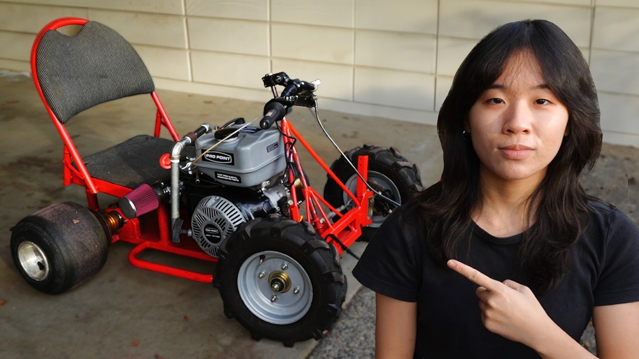 i built a go kart...