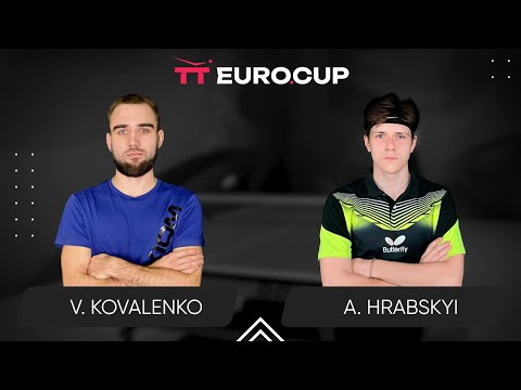 23:15 Viacheslav Kovalenko - Andrii Hrabskyi 05.02.2025  TT Euro.Cup Ukraine Master TABLE 3