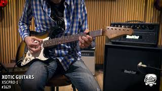 Video thumbnail for Xotic XSCPRO-1 S-Style | Alder Body / Roasted Maple Neck | RV-60 Single Coils | #3629 by GuitarsToBePlayed