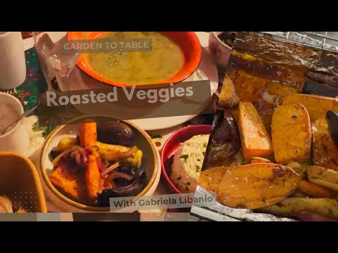 Garden to Table Roasted Vegetables | Elegant Sweet Potato Side Dish with Mum’s Marinade