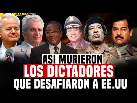 This is how the dictators who defied the United States died