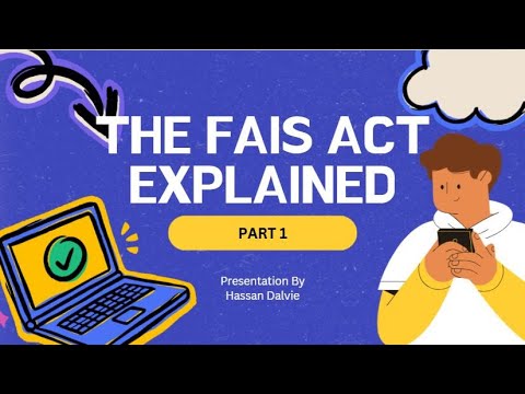 The FAIS Act Explained I Part 1 (2025)