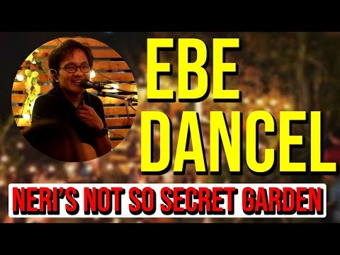 Ebe Dancel at Neri's Not So Secret Garden