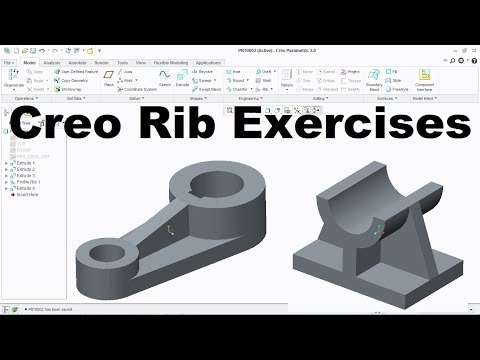 Creo Practice Exercises for Beginners 1 Creo Sketcher Exercise Creo Basics Tutorial
