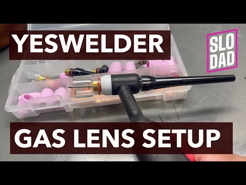 How to Set Up Yes Welder TIG Gas Lens Torch