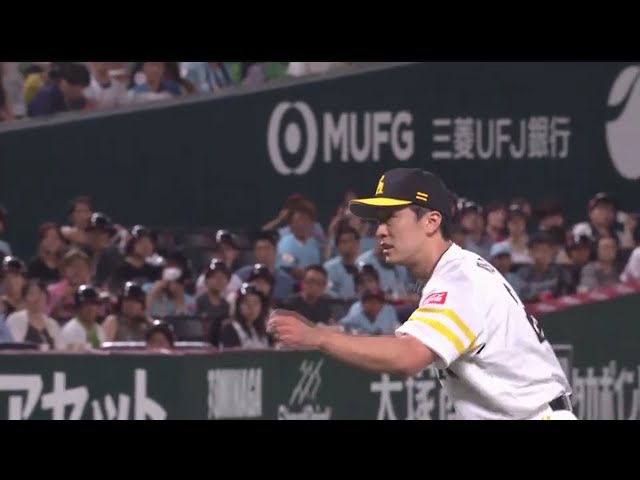 【1回表】圧巻の投球!! ホークス・和田が初回から3者三振!! 2019/8/12 H-F