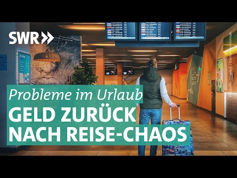 Flug geändert, Koffer weg – so gibt es Entschädigung und Schadenersatz  | Marktcheck SWR