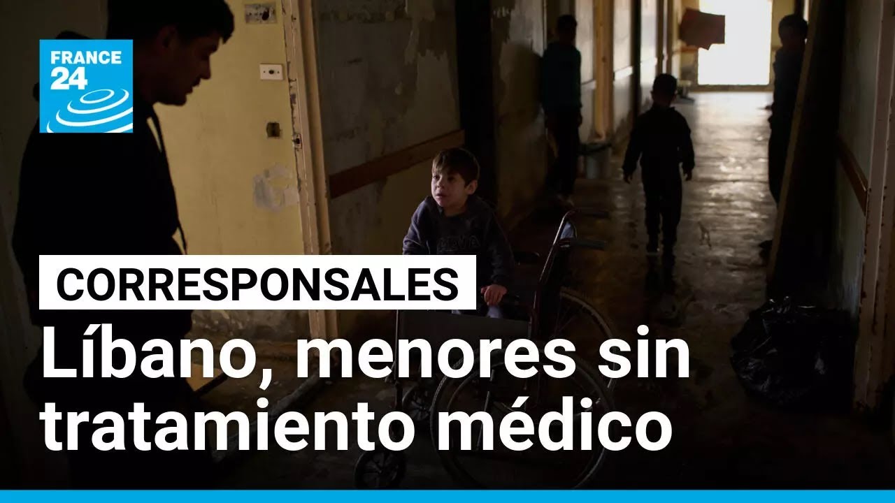 La guerra en Líbano deja otra crisis: niños con cáncer sin tratamiento • FRANCE 24 Español