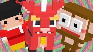 CROSSY ROAD CHINESE NEW YEAR Update! | 2 + 1 Secret Characters | Android Gameplay 2016