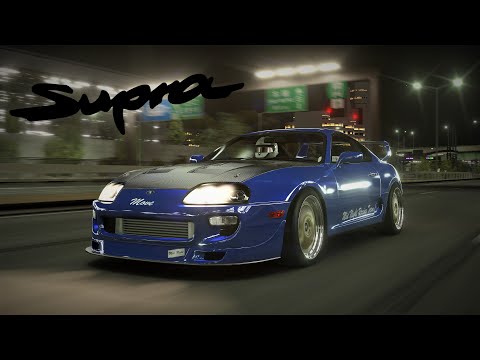 Toyota Supra MKIV TRD Turbo in Action | Assetto Corsa