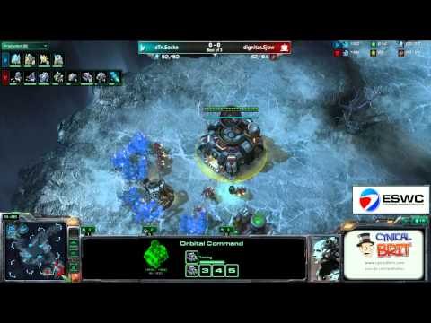 Socke (P) V Sjow (T) Game 1 - ESWC Day 2
