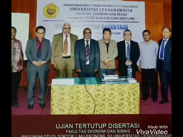 Ilmu Ekonomi Universitas Cenderawasih vidéo #1