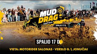 Pajusk tikrą adrenaliną! | Laukiame tavęs Motorider MUD DRAG