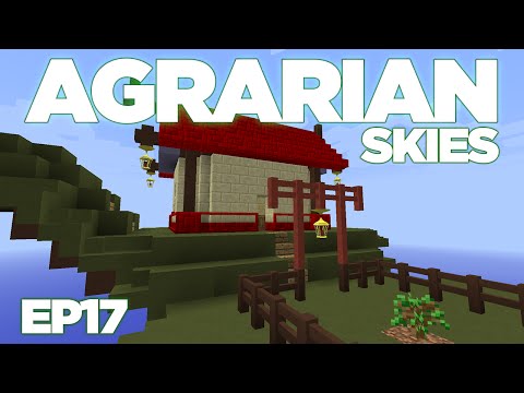 Minecraft Mod Agrarian Skies E17: Finishing up Bees!!! (Modded Minecraft)