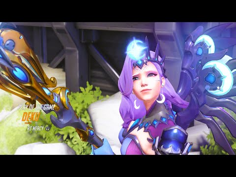Mercy RARE play of the game ⭐