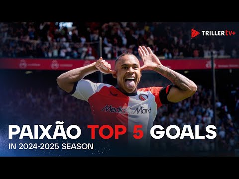  Top 5 Igor Paixão Goals | Eredivisie 2024/25 🔥 Unstoppable Strikes!