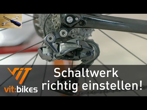 Adjusting the rear derailleur correctly - It's easy - vit:bikesTV