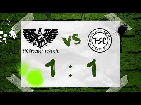 BFC Preussen - Frohnauer SC | 14. Spieltag BERLIN LIGA | BFC PREUSSEN TV