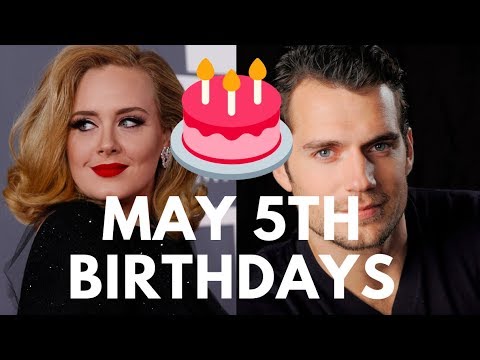Famous People Born Today May 5th | Famous People Birthdays in May