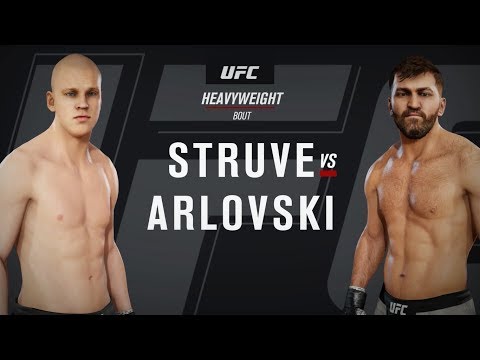 Stefan Struve vs Andrei Arlovski - Fight Prediction/Simulation (EA Sports UFC 3)