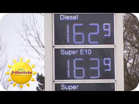 Zu hohe Spritpreise - keiner tankt mehr hier | SAT.1 Frühstücksfernsehen