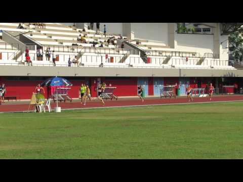 200m B Girls Heat #1 - 2014 National Schools T&F C'ships