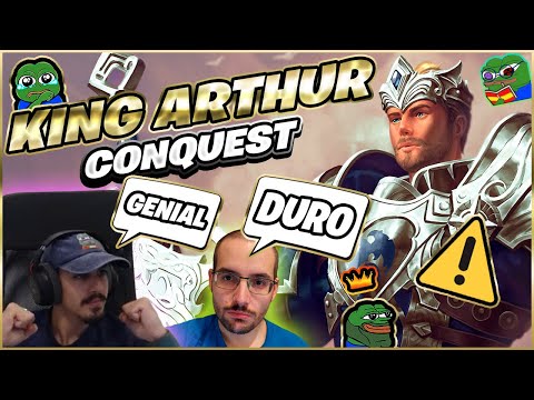 KING ARTHUR, QUE BIEN! | Julio | Smite Ranked Conquest DuoQ Warchi 😇