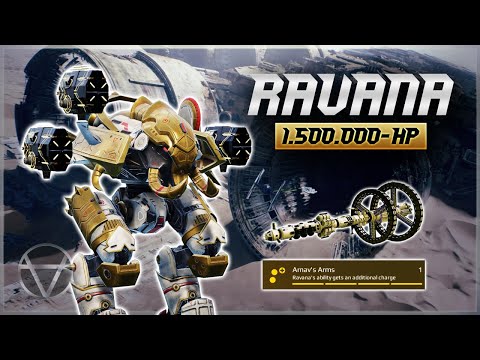 [WR] 🔥 1,500,000 HP Ravana w/ Roulette – Mk3 Gameplay | War Robots