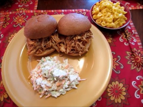 Slow Cooker Sunday: Zesty Barbecued Chicken Sandwiches