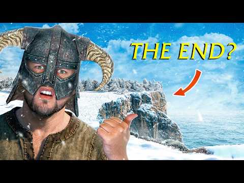 First Time Skyrim Player Travels to the Furthest Points Possible