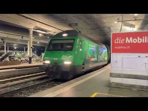 IC61 nach Basel einfahrt in Bern