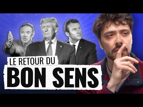 Macron, Trump, Legault : Le retour du bon sens