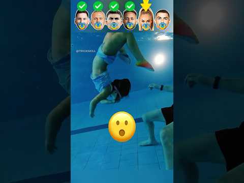 Mini Messi VS Haaland VS Dybala VS Neymar JR VS Lehmann VS Ronaldo Pool Moments🥰