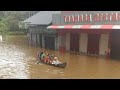 Boating In Road Due To Flood In Pala