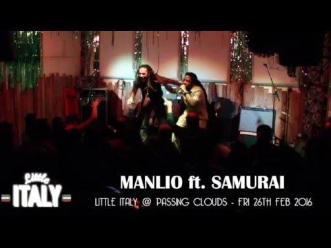 Manlio ft  Samurai LIVE DnB - Little Italy @ Passing Clouds