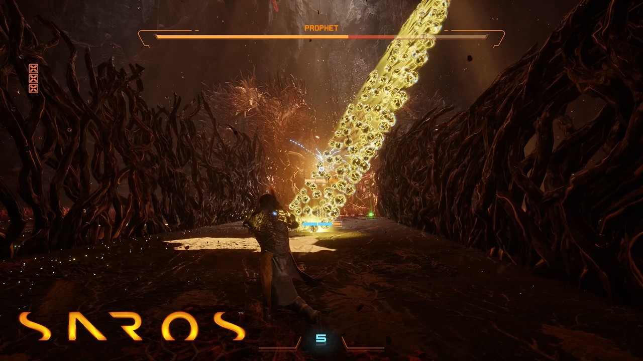 SAROS - Prophet Boss Fight (No Damage Taken) [PS5 Pro 4K 60FPS]