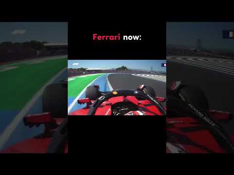 Ferrari now vs then #formula1 #f1 #ferrari #leclerc